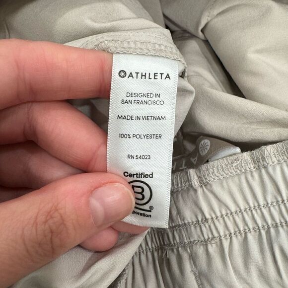 Athleta Revive Pants Beige sz 4 - Picture 8 of 10
